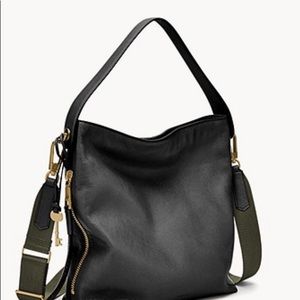 Black Maya Hobo Purse from FOSSIL